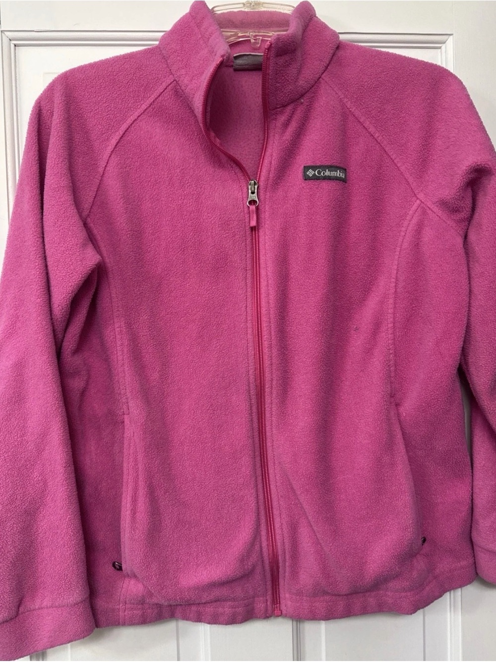 Columbia Kids Magenta Full-Zip Fleece Jacket